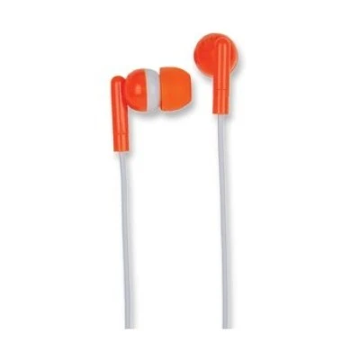Ακουστικά ψείρες Manhattan in-ear πορτοκαλί συμβατά με πολλά  smartphones, tablets, MP3 players, laptop