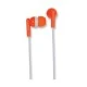 Ακουστικά ψείρες Manhattan in-ear πορτοκαλί συμβατά με πολλά  smartphones, tablets, MP3 players, laptop