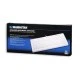 Manhattan Keyboard MULTIMEDIA ΜΕ USB Hub 2-θυρώνγια σύνδεση πρόσθετων συσκευών λευκό χρώμα 