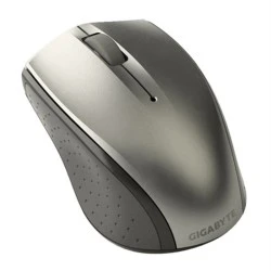 Ποντίκι Gigabyte GM-M7770 με ανάλυση  800/1600dpi ασύρματο σε ασημί χρώμα