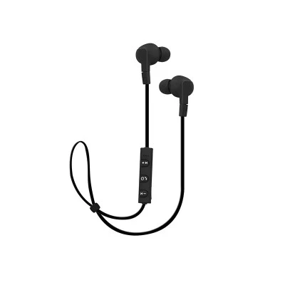 Ακουστικά ψείρες ασύρματα Bluetooth Handsfree Stereo σε μαύρο χρώμα κατάλληλα για αθλητές Ακουστικά ψείρες ασύρματα Bluetooth Handsfree Stereo σε μαύρο χρώμα κατάλληλα για αθλητές