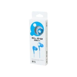 Ακουστικά ψείρες με μικρόφωνο BLOW B-15 σε γαλάζιο χρώμα καλή απόδοση & μοντέρνο σχεδιασμό Ακουστικά ψείρες με μικρόφωνο BLOW B-15 σε γαλάζιο χρώμα καλή απόδοση & μοντέρνο σχεδιασμό
