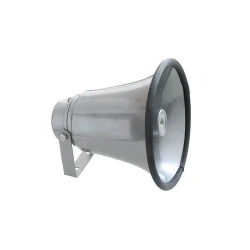 Κόρνα - μεγάφωνο 20W 8" 400Hz-6kHz με διάμετρο 206mm από αλουμίνιο με λαβή
