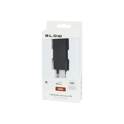 Φορτιστής USB 2.1A σε μαύρο χρώμα συμβατός με iPhone / iPod, Samsung, Blackberry προστασία από υπέρταση Φορτιστής USB 2.1A σε μαύρο χρώμα συμβατός με iPhone / iPod, Samsung, Blackberry προστασία από υπέρταση
