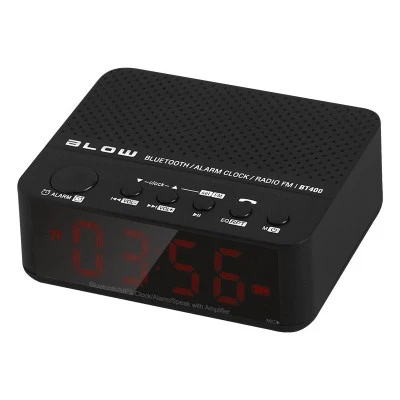 Bluetooth Ραδιόφωνο-Ρολόι BLOW υποδοχή micro USB στην υποδοχή 3.5mm και USB με ξυπνητήρι