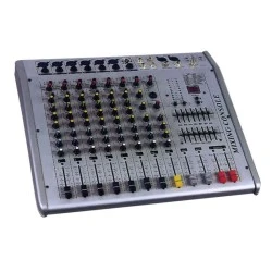 Κονσόλα ήχου Astone Mic-Line 12 καναλιών αυτοενισχυόμενη  2 x 200W (8Ω) & 2 x 350W (4Ω)