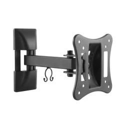 Βάση τηλεόρασης για οθόνη 13-27" 15Kg Cabletech ρυθμιζόμενη σε μαύρο χρώμα Βάση τηλεόρασης για οθόνη 13-27" 15Kg Cabletech ρυθμιζόμενη σε μαύρο χρώμα