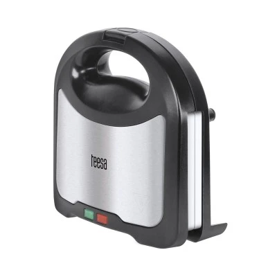 Τοστιέρα με κεραμικές πλάκες για 2 τοστ 800W Inox Teesa με αντιθερμική λαβή & προστασία από υπερθέρμανση Τοστιέρα με κεραμικές πλάκες για 2 τοστ 800W Inox Teesa με αντιθερμική λαβή & προστασία από υπερθέρμανση