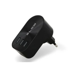 Φορτιστής IQ Chip 3x USB 4.8 συμβατό με την Apple, Samsung, Sony, LG  με προστασία από υπέρταση
