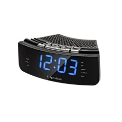 Ψηφιακό Ραδιόφωνο - Ρολόι Kruger&Matz 1.2" μπλε οθόνη LED διπλής αφύπνισης Ψηφιακό Ραδιόφωνο - Ρολόι Kruger&Matz 1.2" μπλε οθόνη LED διπλής αφύπνισης