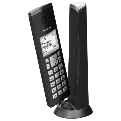 Ασύρματο Τηλέφωνο Panasonic KX-TGK210GRB σε μαύρο χρώμα με μνήμη αναγνώρισης 50 κλήσεων Ασύρματο Τηλέφωνο Panasonic KX-TGK210GRB σε μαύρο χρώμα με μνήμη αναγνώρισης 50 κλήσεων