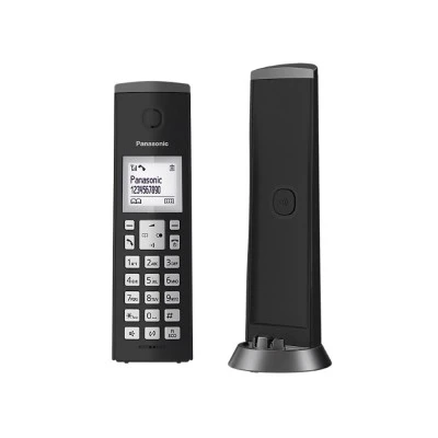 Ασύρματο Τηλέφωνο Panasonic KX-TGK210GRB σε μαύρο χρώμα με μνήμη αναγνώρισης 50 κλήσεων Ασύρματο Τηλέφωνο Panasonic KX-TGK210GRB σε μαύρο χρώμα με μνήμη αναγνώρισης 50 κλήσεων
