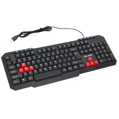 Πληκτρολόγιο BLOW KP-105 USB σε μαύρο χρώμα ενσύρματο