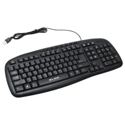 Πληκτρολόγιο BLOW KP-112 USB σε μαύρο χρώμα & μήκος καλωδίου 1.5m