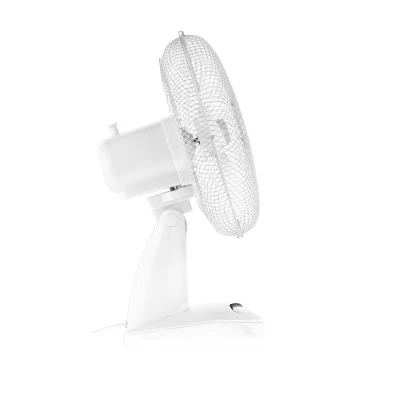 Ανεμιστήρας επιτραπέζιος TEESA 35W 13'/33cm με 3 ταχύτητες με ρυθμιζόμενη γωνία κλίσης λευκό χρώμα
