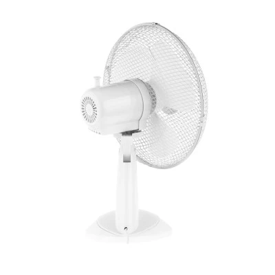 Ανεμιστήρας επιτραπέζιος TEESA 35W 13'/33cm με 3 ταχύτητες με ρυθμιζόμενη γωνία κλίσης λευκό χρώμα
