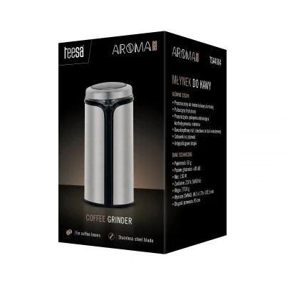 Μύλος αλεσης καφέ TEESA AROMA G30 με χωρητικότητα 50g ισχύς 150W με αντιολισθητικά πέλματα