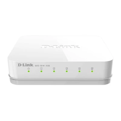  Ethernet Switch 5 θυρών D-Link GO-SW-5G Gigabit ταχύτητα 1000Mbps 5V 1A 97x79x28mm