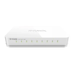 Ethernet Switch 8 θυρών D-Link GO-SW-8G Gigabit ταχύτητα 1000Mbps αθόρυβη & αξιόπιστη λειτουργία