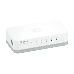 Ethernet Switch 5 θυρώνD-Link GO-SW-5E με ταχύτητα έως 100Mbps λευκό χρώμα 