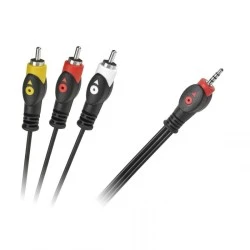 Καλώδιο Jack 3.5mm - 3xRCA με μήκος 1.5m