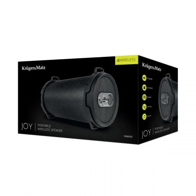 Bluetooth Speaker Kruger&Matz Joy με λειτουργία ραδιοφώνου FM & θύρες  USB, Micro USB