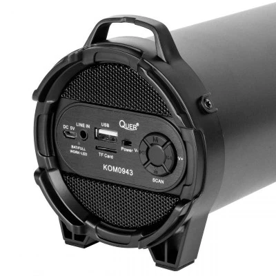 Bluetooth Speaker QUER με θύρα USB & χωρητικότητα μπαταρίας 1800mAh - ραδιόφωνο FM