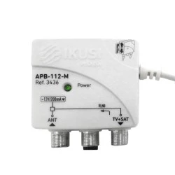 Τροφοδοτικό δορυφορικό APB-112-M 12VDC μικρό μέγεθος 12 Volt 2 έξοδοι RF