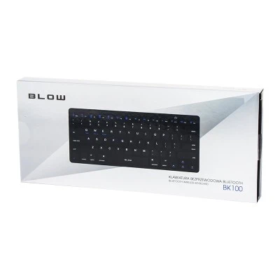 Bluetooth πληκτρολόγιο BLOW BK100 εμβέλεια έως 10m συμβατό με iOS ή μεταγενέστερη έκδοση