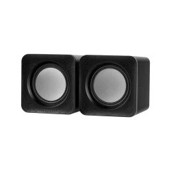 Ηχεία υπολογιστή 2.0 Rebel CS-10 με κουμπί ελέγχου έντασης ήχου με ισχύ 2x3W με διάσταση 61x61x57 mm