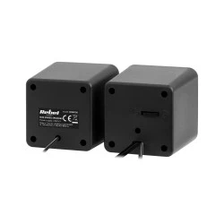 Ηχεία υπολογιστή 2.0 Rebel CS-10 με κουμπί ελέγχου έντασης ήχου με ισχύ 2x3W με διάσταση 61x61x57 mm