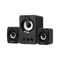 Ηχεία υπολογιστή 2.1 Rebel CS-50 με δυνατότητα ελέγχου έντασης μπάσων & πρίμων με μήκος καλωδίου 140cm