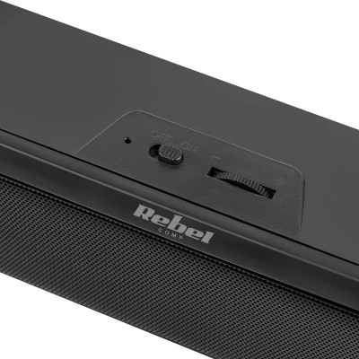 Ηχείο υπολογιστή Rebel soundbar με έλεγχο έντασης ήχου & μήκος καλωδίου 125cm