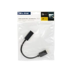 Μετατροπέας DisplayPort σε HDMI BLOW μήκος 20cm plug & play μαύρο χρώμα