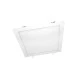 Τετράγωνο Χωνευτό LED Panel 20W με Θερμό Φως 3000K 22.5x22.5εκ.