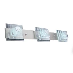 Φωτιστικό απλίκα τρίφωτη Orama σε νικελ ματ 3xG4 max 20w 600x130xH150mm IP20