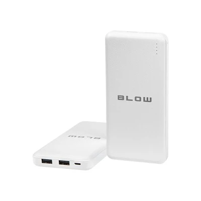 Power Bank με χωρητικότητα μπαταρίας 20000mAh 2xUSB PB20C BLOW σε λευκό χρώμα 