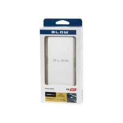 Power Bank με χωρητικότητα μπαταρίας 20000mAh 2xUSB PB20C BLOW σε λευκό χρώμα 
