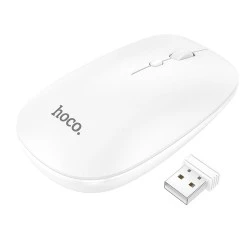Ασύρματο bluetooth ποντίκι HOCO ART GM15 2.4G DPI 1600 σε λευκό χρώμα 