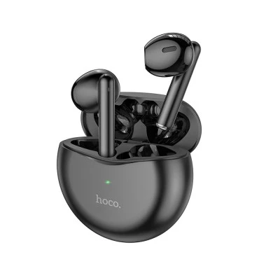 Ακουστικά ασύρματα Bluetooth HOCO True Metall TWS EW14 σε μαύρο χρώμα 
