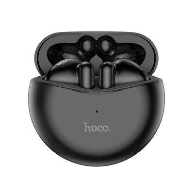 Ακουστικά ασύρματα Bluetooth HOCO True Metall TWS EW14 σε μαύρο χρώμα 