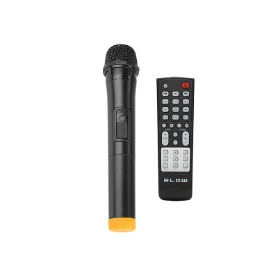 Ηχείο Bluetooth BLOW Infinity με λειτουργία καραόκε ασύρματο μικρόφωνο θύρα USB, microSD, Jack 3.5 & τηλεχειριστήριο 