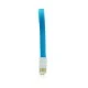 USB καλώδιο με μαγνήτη - micro USB universal με μήκος 20cm σε μπλέ χρώμα USB καλώδιο με μαγνήτη - micro USB universal με μήκος 20cm σε μπλέ χρώμα