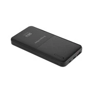 Powerbank με χωρητικότητα μπαταρίας 10000mAh με λειτουργία QC και PD Kruger&Matz σε μαύρο χρώμα 