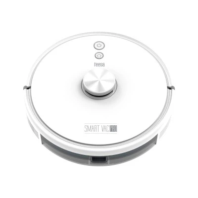 Σκούπα Ρομπότ με χαρτογράφηση & Wi-Fi Teesa Smart Vac Pro σε λευκό χρώμα