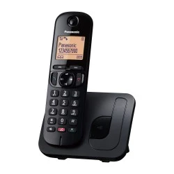 Ασύρματο τηλέφωνο Panasonic KX-TGC250GRB σε μαύρο χρώμα με ανοιχτή ακρόαση & αναγνώριση κλήσης