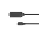 Καλώδιο HDMI MHL - USB C με μήκος 2m Kruger&Matz  18 Gbps 4Κ μαύρο χρώμα