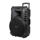 Ηχείο ενεργό 60W με 2 ασύρματα μικρόφωνα UHF δέχεται κάρτα μνήμης SD με Bluetooth, FM, USB Kruger&Matz Ηχείο ενεργό 60W με 2 ασύρματα μικρόφωνα UHF δέχεται κάρτα μνήμης SD με Bluetooth, FM, USB Kruger&Matz