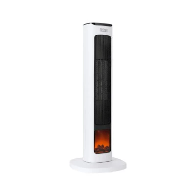 Αερόθερμο δαπέδου 2000W PTC με λειτουργία απομίμησης τζακιού Teesa & οθόνη LED