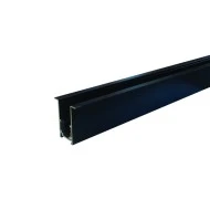Μαγνητική ράγα χωνευτή 48V DC 1Μ σε μαύρο ματ χρώμα